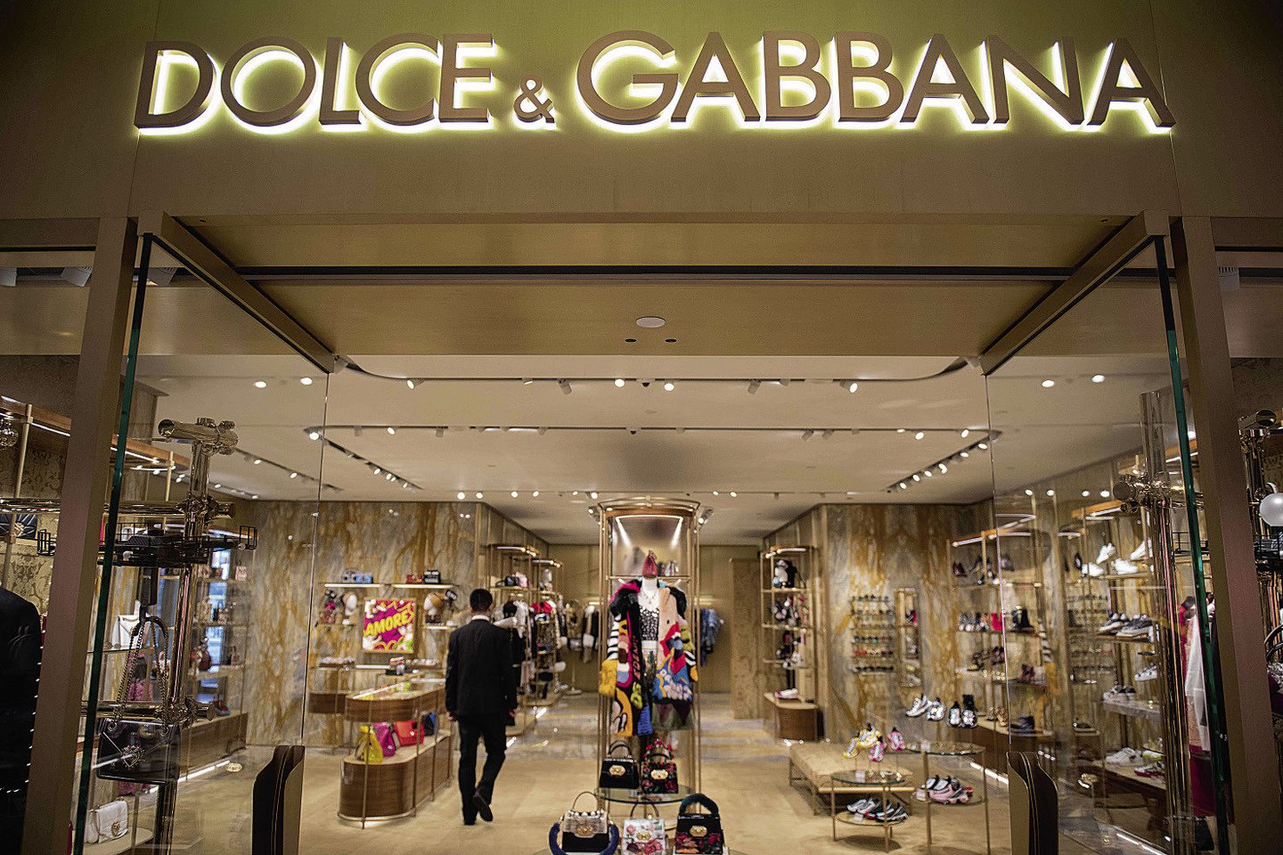 „Dolce &amp; Gabbana“ parduotuvė.<br>Scanpix nuotr.
