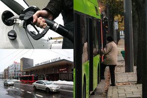 Degalų kainos pradeda smaugti keleivių vežėjus: svarsto pakelti bilietų kainas