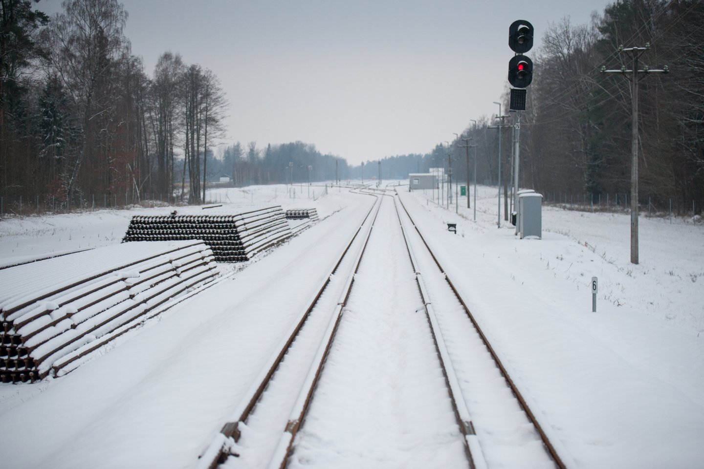 Kretingos rajone pavogtos neveikiančio geležinkelio dalys – žala siekia daugiau kaip 9 tūkst. eurų.<br>V.Ščiavinsko asociatyvi nuotr.