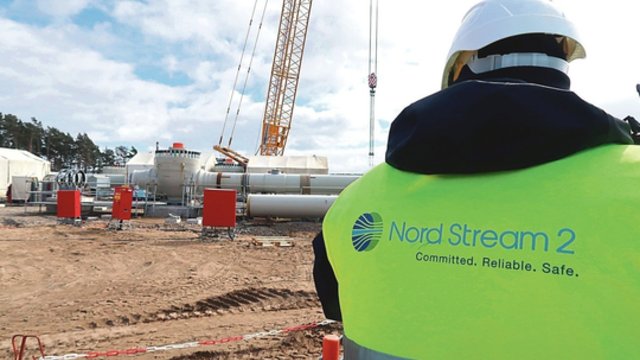 Vokietija sureagavo į Rusijos veiksmus: stabdo „Nord Stream-2“ sertifikavimą