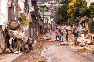 Brazilijoje audros aukų skaičius padidėjo iki 186