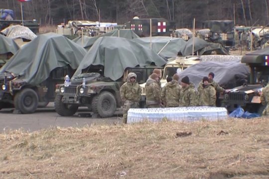 Pentagonas praneša: JAV į Baltijos šalis siunčia apie 800 pėstininkų, naikintuvų, sraigtasparnių