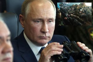 Svarbus karinis veiksnys kelia nerimą: V. Putinas turės priimti sprendimą artimiausiu metu