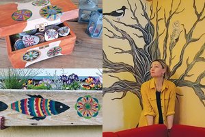 Pasigrožėkite: kardinaliai gyvenimą pakeitusi kėdainiškė senus daiktus prikelia antram gyvenimui