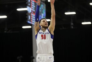 D. Sirvydis žaidė nedaug, bet spėjo pasižymėti taškais