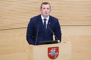 V. Sinkevičius: reikia nutraukti 52 mlrd. eurų Rusijos režimo finansavimą už dujas