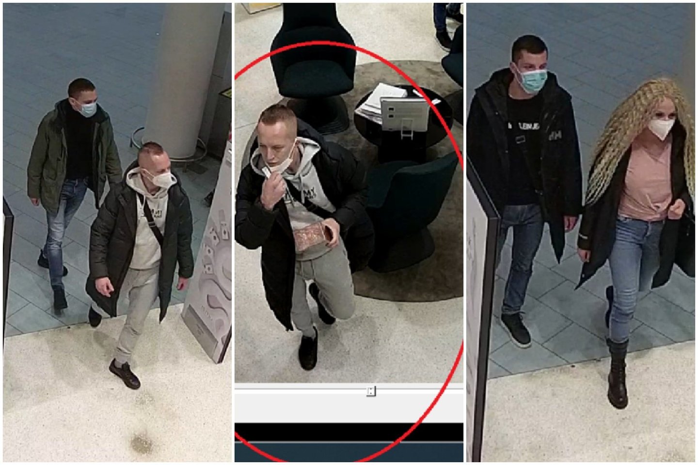  Policija prašo pagalbos: galbūt atpažįstate šiuos žmones?<br> Kauno apskrities VPK nuotr.