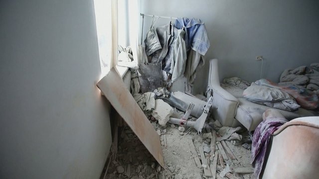 Pasidalijo vaizdais iš vieno didžiausių Ukrainos miestų: po bombardavimų namai virto griuvėsiais
