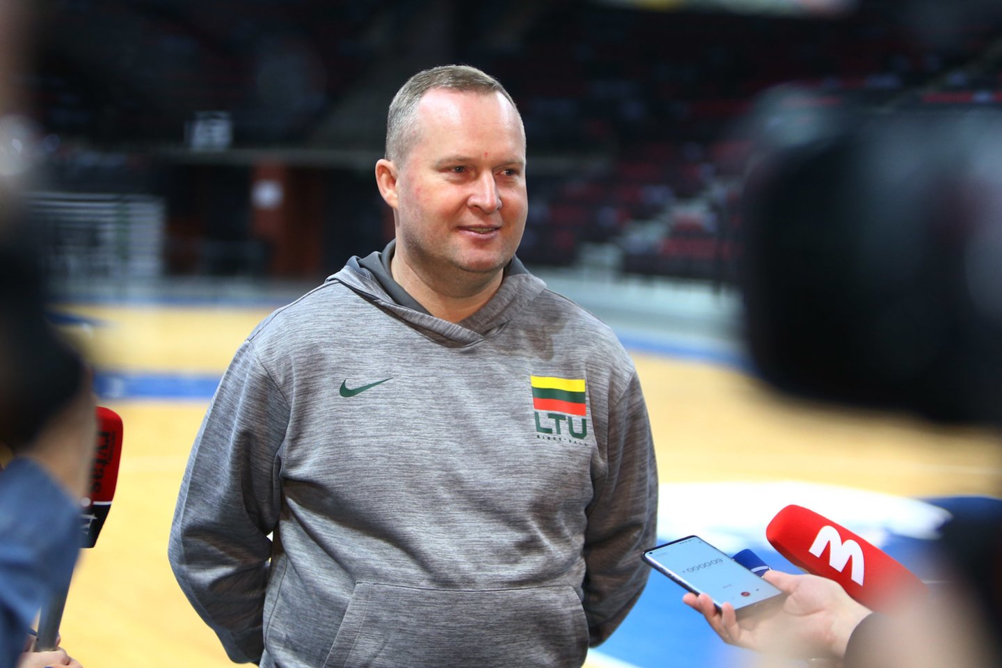 K.Maksvytis treniruoja ne tik Lietuvos krepšinio rinktinę, tačiau ir Rusijos „Parma“ klubą.<br>G.Šiupario nuotr.