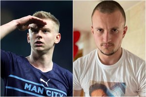 Ukrainos futbolininkai siunčia žinutę V. Putinui: „Mirk, šlykštyne“