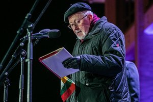 V. Landsbergis tūkstantinei miniai Vilniuje: arba pasaulis, arba Rusija priėjo liepto galą