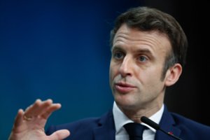 V. Putinas sulaukė E. Macrono skambučio