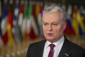 G. Nausėda sako, kad ES narės nebeturi iliuzijų dėl V. Putino ir nežada sustoti – jau kalbama apie naują bausmę