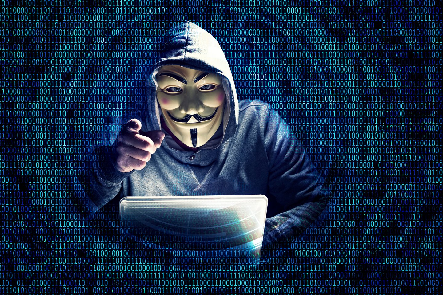  Hakerių grupė „Anonymous“ paskelbė „kibernetinį karą“ Vladimiro Putino vyriausybei.<br> 123rf nuotr.