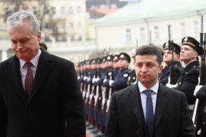 G. Nausėda po pokalbio su V. Zelenskiu: „Turime veikti dabar!“