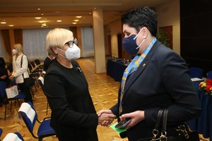 Ministrės raginimų dėl karo Ukrainoje sulaukusi D. Gudzinevičiūtė prašo atskirti agresorių nuo inteligentijos