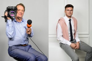 Jauniausias TV laidų vedėjas A. Grinius – apie kuriozus darbe ir norą sekti V. Mačiulio pėdomis