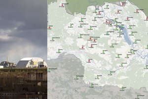  Ukrainos atominės energetikos reguliuotojas: Černobylio rajone padidėjo radiacijos lygis