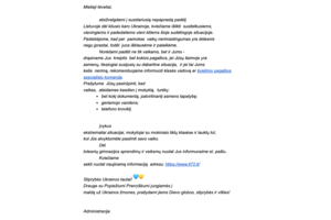 Gimnazija Kaune įspėjo tėvus: vaikai turi atsinešti dokumentą, kroviklį ir vandens buteliuką