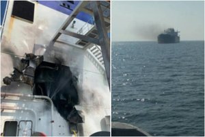 Rusija Juodojoje jūroje atakavo Moldovai priklausantį laivą