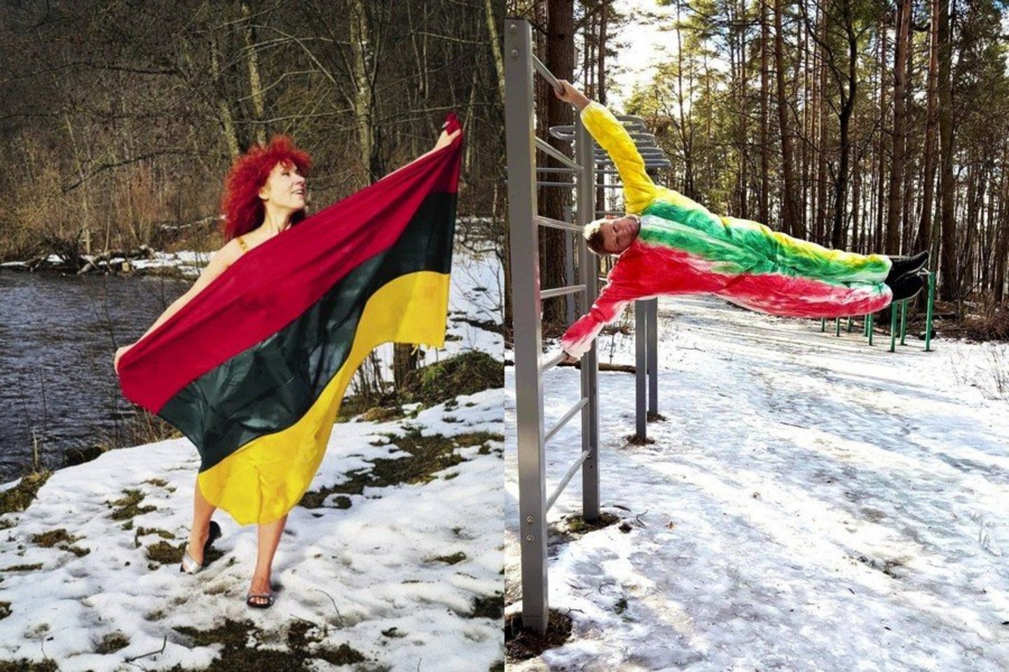 Redita Dominaitytė ir Marius Jovaiša.
