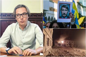 Kūrėjas iš užpultos Ukrainos: čia visi linki V. Putinui mirties