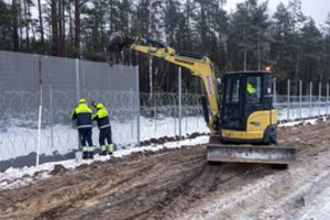 Praėjusią parą pasieniečiai apgręžė tris neteisėtai sieną bandžiusius kirsti migrantus