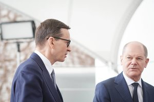 Lenkijos premjeras pasmerkė Vakarų ir Vokietijos „egoizmą“ vykstant karui Ukrainoje