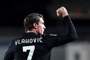 „Juventus“ pergalės garantu tapo du serbo D. Vlahovičiaus įvarčiai