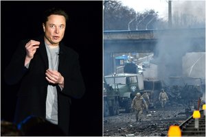 E. Muskas atsiliepė į pagalbos šauksmą: virš Ukrainos aktyvuoti „SpaceX“ palydovai, jau veikia „Starlink“