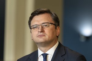 Ukrainos užsienio reikalų ministras: derybose su Rusija neatiduosime nė centimetro teritorijos