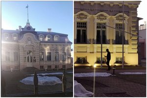 Aiškėja daugiau detalių apie incidentą prie Baltarusijos ambasados – areštinėje du vyrai