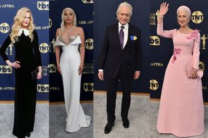 Ekrano aktorių gildijos apdovanojimuose – Holivudo grietinėlė: išreiškė palaikymą Ukrainai