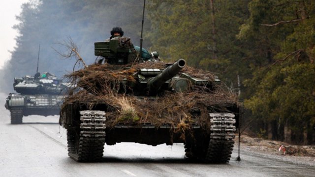Kijevas: Rusijos kariuomenė „sumažino puolimo tempą“