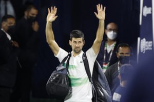 N. Džokovičius krito iš ATP reitingo viršūnės, R. Berankis ženkliai pagerino poziciją