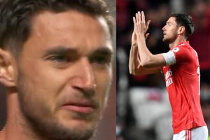 Ukrainos futbolininkas Portugalijoje nesulaikė ašarų: tapo „Benfica“ kapitonu, sulaukė audringų plojimų