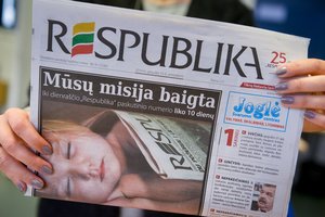 Keli prekybos tinklai ir Lietuvos paštas pašalino „Respublikos“ leidinius