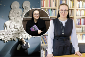 V. Voidogaitė  – pasaulietiška vienuolė: moka mokesčius, studijuoja ir avi raudonus batus