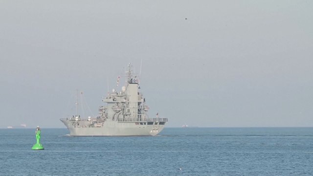 Stiprinamas šiaurinis NATO flangas: Vokietijos karinis jūrų laivynas išsiuntė minosvaidžių