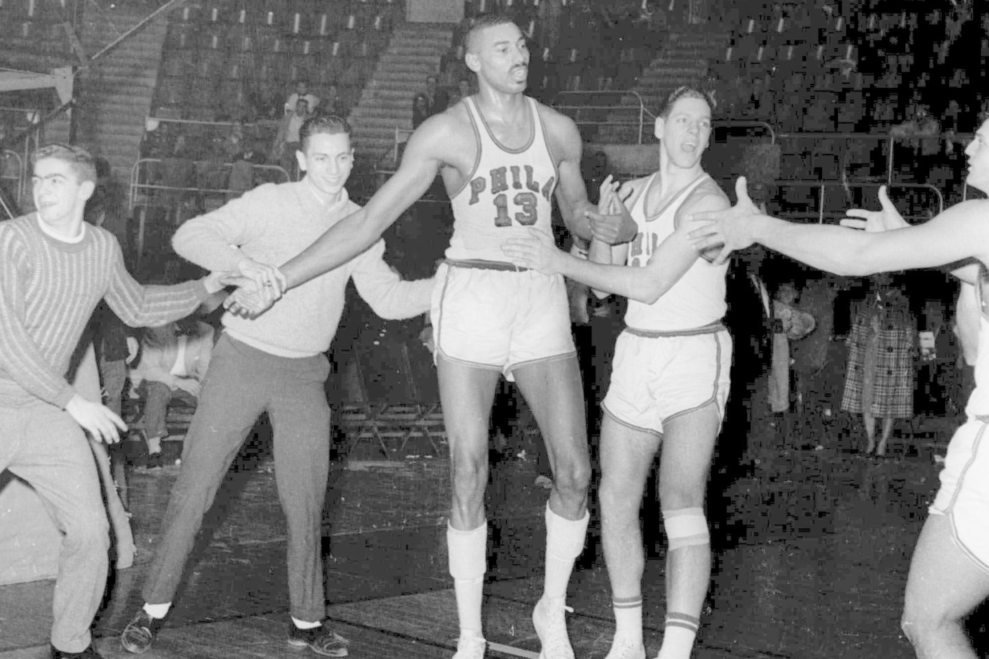 W.Chamberlainas 1962-ųjų kovo antrąją įmetė 100 taškų<br>AP/Scanpix nuotr.