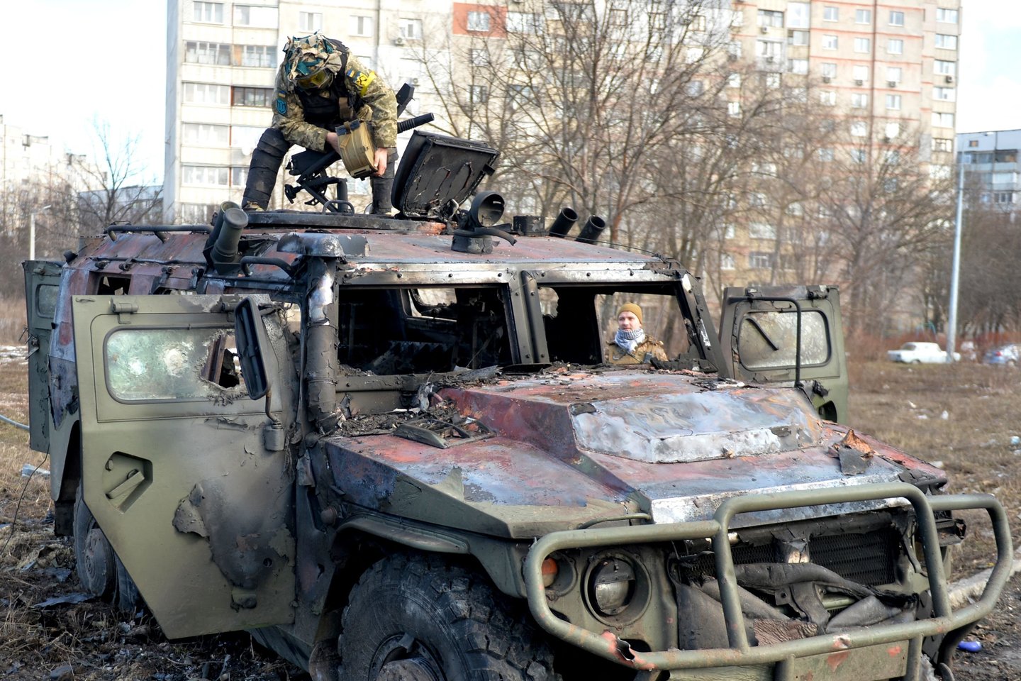Karas Ukrainoje.<br>AFP / Scanpix nuotr.