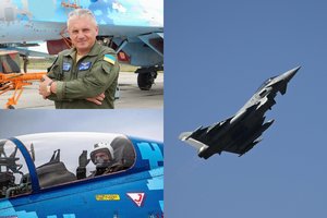 Kare Ukrainoje žuvo vienu geriausių pasaulio pilotų laikytas Aleksandras Oksančenka