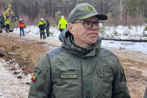 Pasieniečių vadas išaugusių migrantų skaičių nesieja su Rusijos agresija Ukrainoje