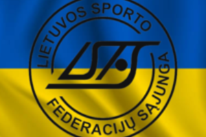 Lietuvos sporto federacijų sąjunga vienija jėgas pagalbai Ukrainos sportininkams