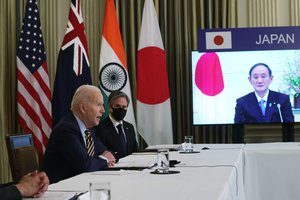 J. Bidenas rengia virtualų susitikimą su Japonijos, Australijos ir Indijos lyderiais