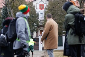 Rusijos ambasadai Vilniuje teks pasikeisti adresą: bevardei gatvelei suteiktas Ukrainos Didvyrių gatvės vardas