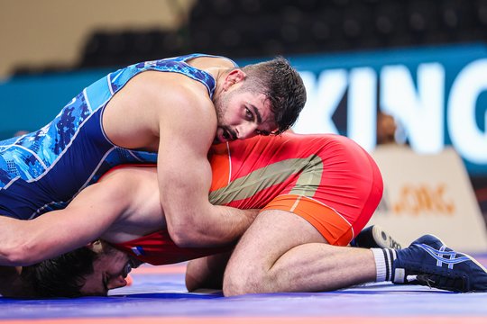 Tarptautinė imtynių federacija uždraudė Rusijos ir Baltarusijos sportininkų dalyvavimą varžybose