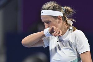 Baltarusijos tenisininkė V. Azarenka: „Esu sunaikinta dėl veiksmų prieš Ukrainą“