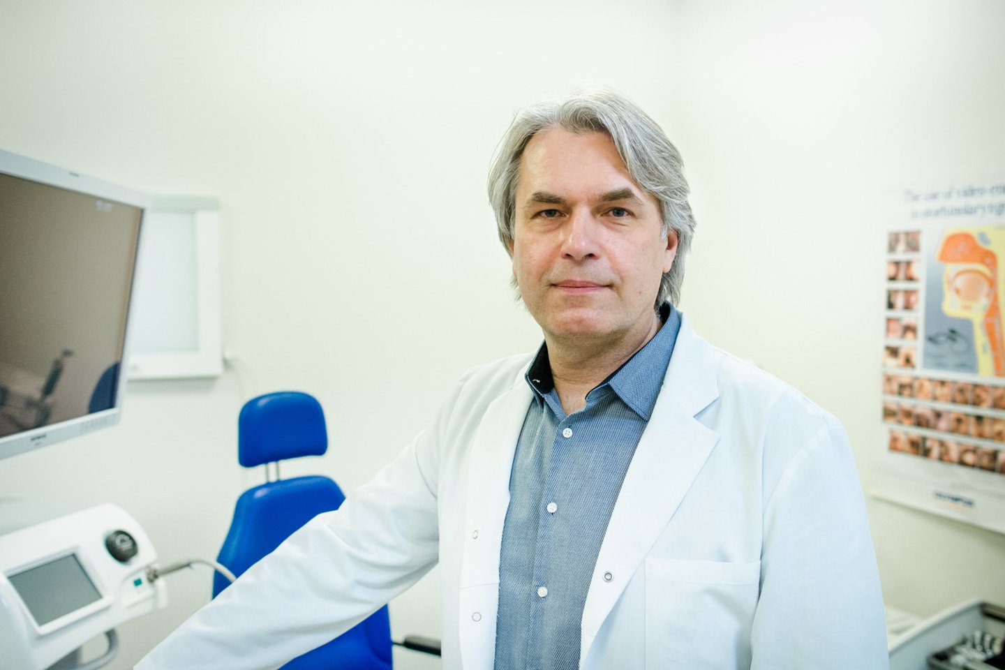 Profesorius Eugenijus Lesinskas<br>Vilniaus universiteto medicinos fakulteto nuotr.