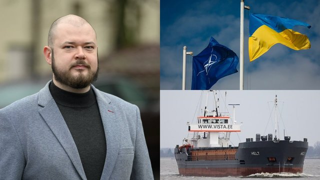 Karo ekspertas apie nuskendusį Estijos laivą: NATO nenoromis gali būti įtraukta į konfliktą
